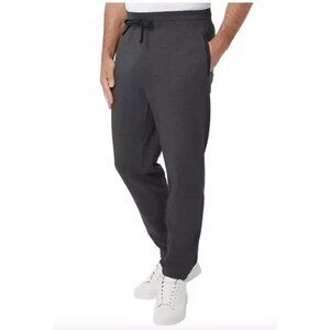NWOT Lands' End Men's Size M Fleece Lounge Jogger Pants Charcoal Gray